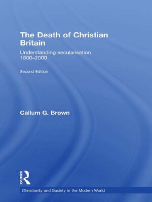 cover image of The Death of Christian Britain